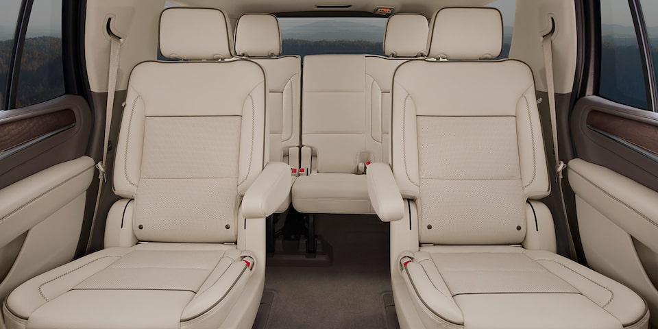 2024 GMC Yukon Denali second row seating.