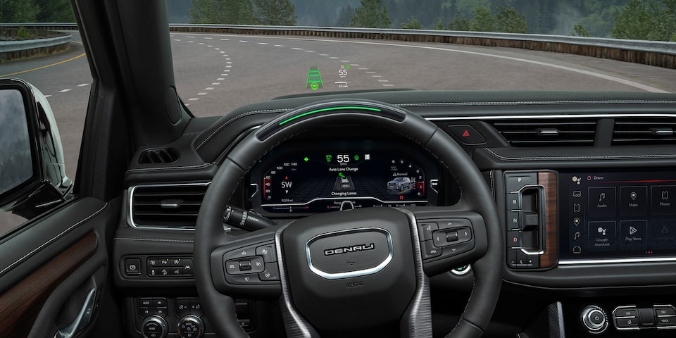 Super-cruise technology on the 2024 GMC Yukon Denali.