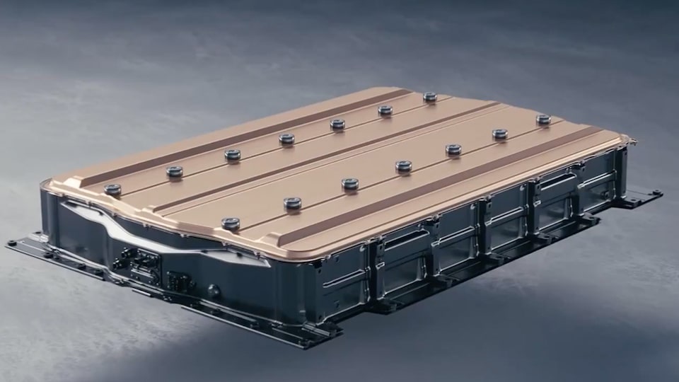 The 2025 GMC Hummer EV Pickup Truck Battery Platform.