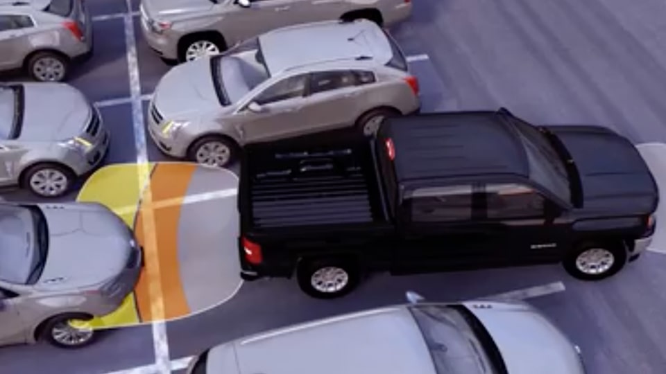 GMC Yukon safety park assist feature.
