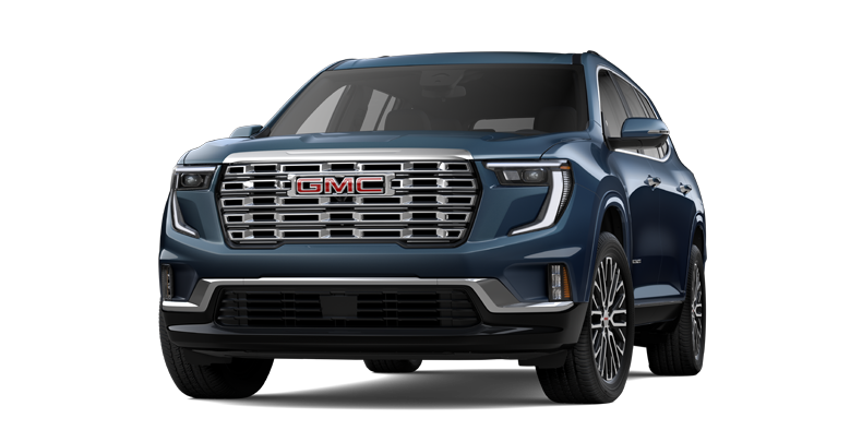 2024 GMC Acadia Denali mid-size luxury SUV.