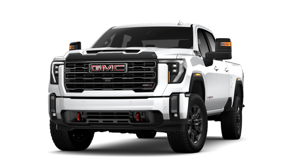 2024 GMC Sierra 2500 AT4 in Summit White Gaz.