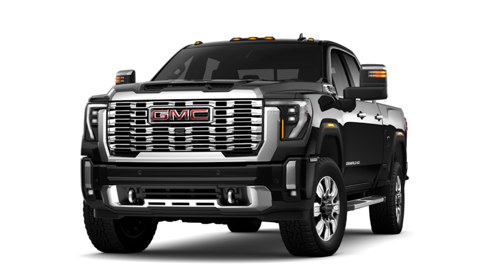 2024 GMC Sierra HD Denali 2500 in Onyx Black.