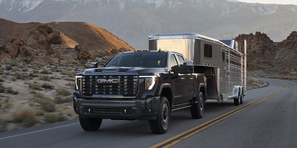 2024 GMC Sierra HD Denali Adaptive Cruise Control trailering.