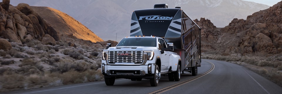 2024 Sierra HD Denali towing capabilities.