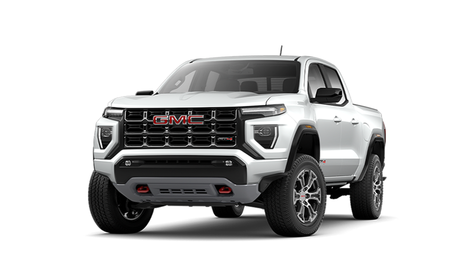 2024 GMC Canyon AT4 in Summit White.