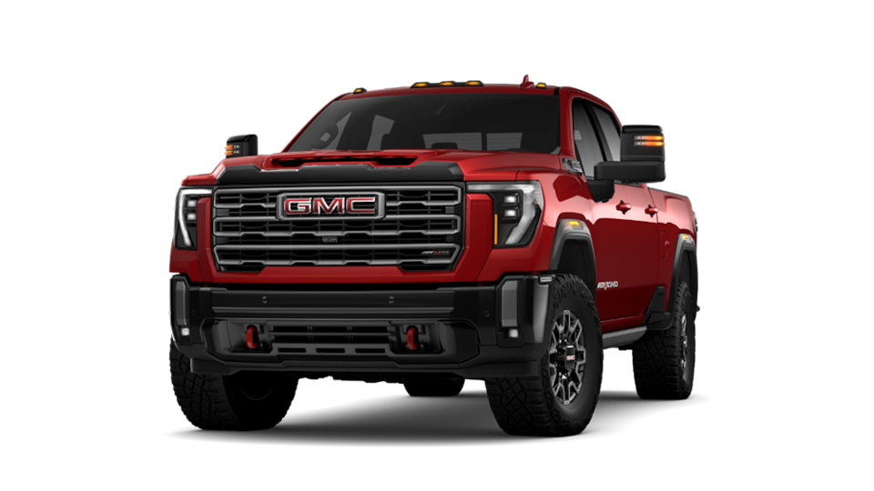 2023 GMC Sierra 2500 AT4 in Summit White.