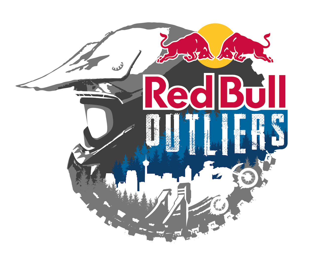Red Bull Outliers logo.