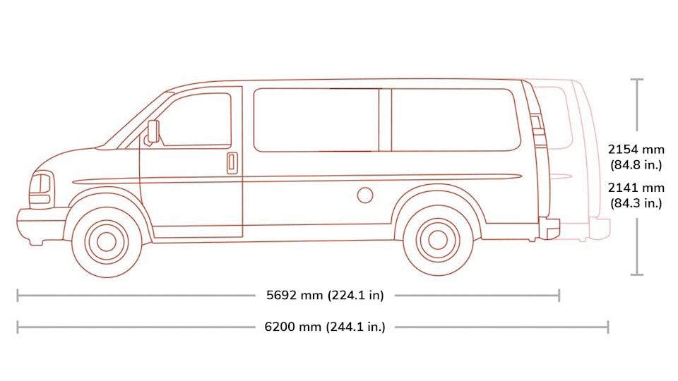 Stunning Gmc Savana 2500 Cargo Dimensions Photos