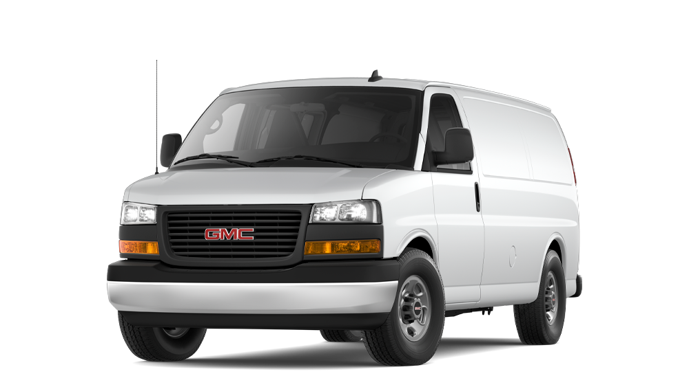 2024 GMC Savana Cargo van.