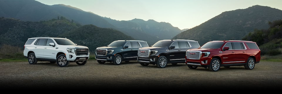 2024 GMC Yukon lineup.