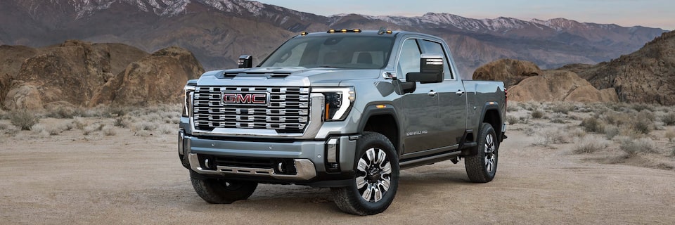 2024 GMC Sierra Denali HD heavy-duty pickup truck.