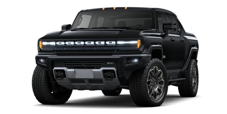 2024 HUMMER EV 3X pickup truck in Black.