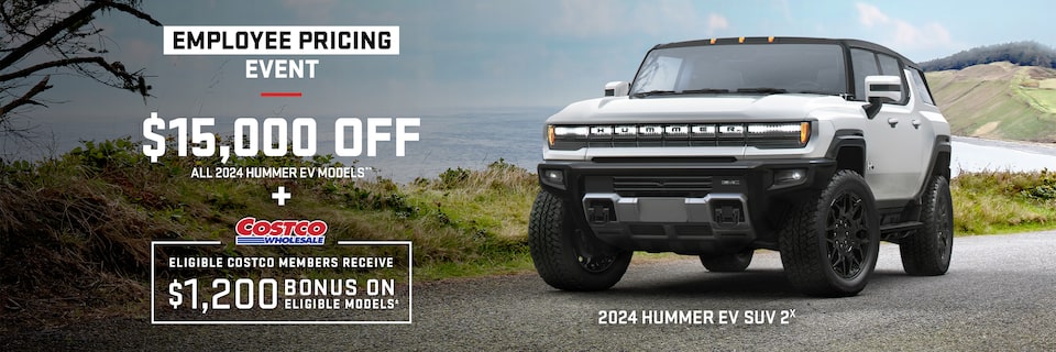 GET $15,000 OFF all 2024 Hummer EV models