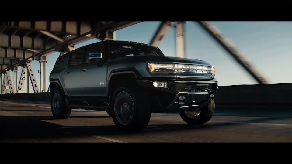 Video of the GMC Hummer EV.