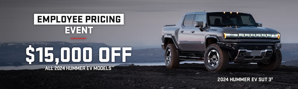 GET $15,000 OFF all 2024 Hummer EV models