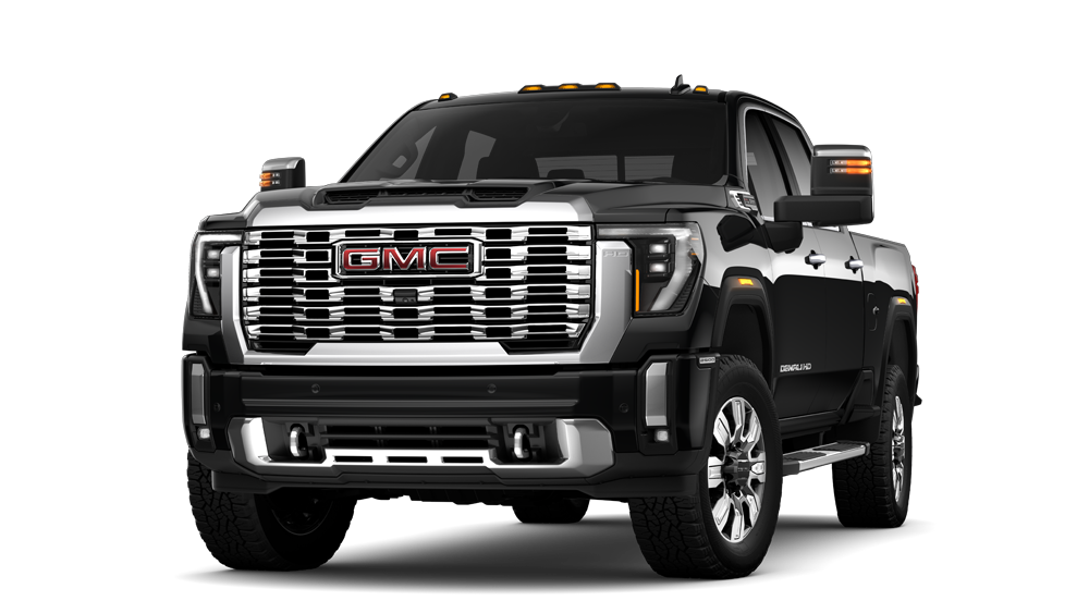  2024 Sierra HD 2500 Denali in Onyx Black.