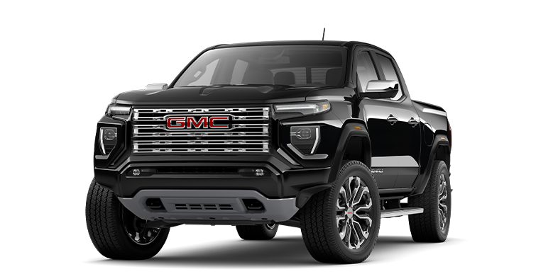 2024 GMC Canyon Denali in Onyx Black.