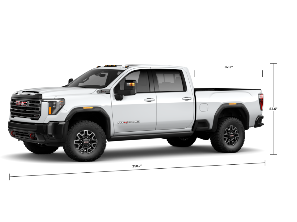 2024 GMC Sierra HD AT4X 2500 specs.