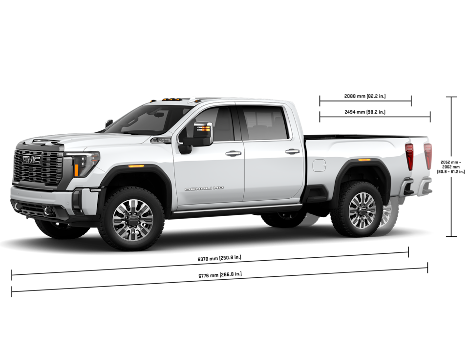 2024 GMC Sierra HD Denali Ultimate 3500 specs.