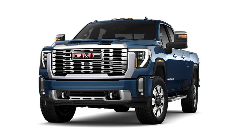 2025 Sierra HD 3500 Denali in Downpour Metallic.