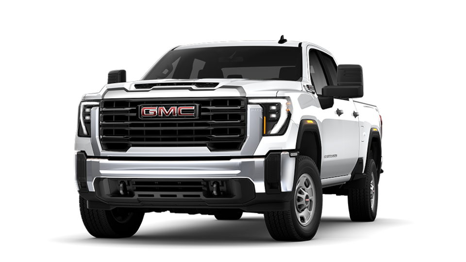 2025 Sierra HD 2500 Pro in Summit White.