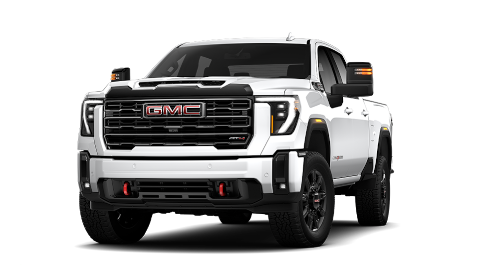 2025 Sierra HD 2500 AT4 in Summit White.