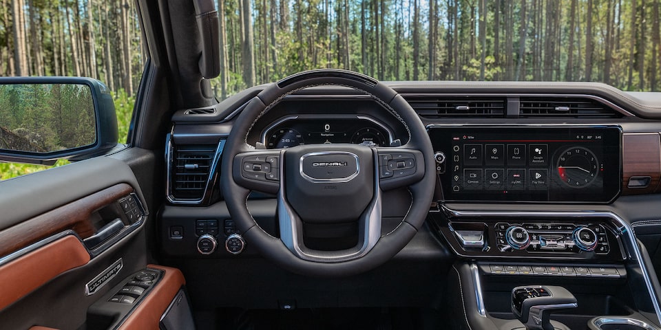 GMC Sierra Denali Luxury Truck Premium Interior