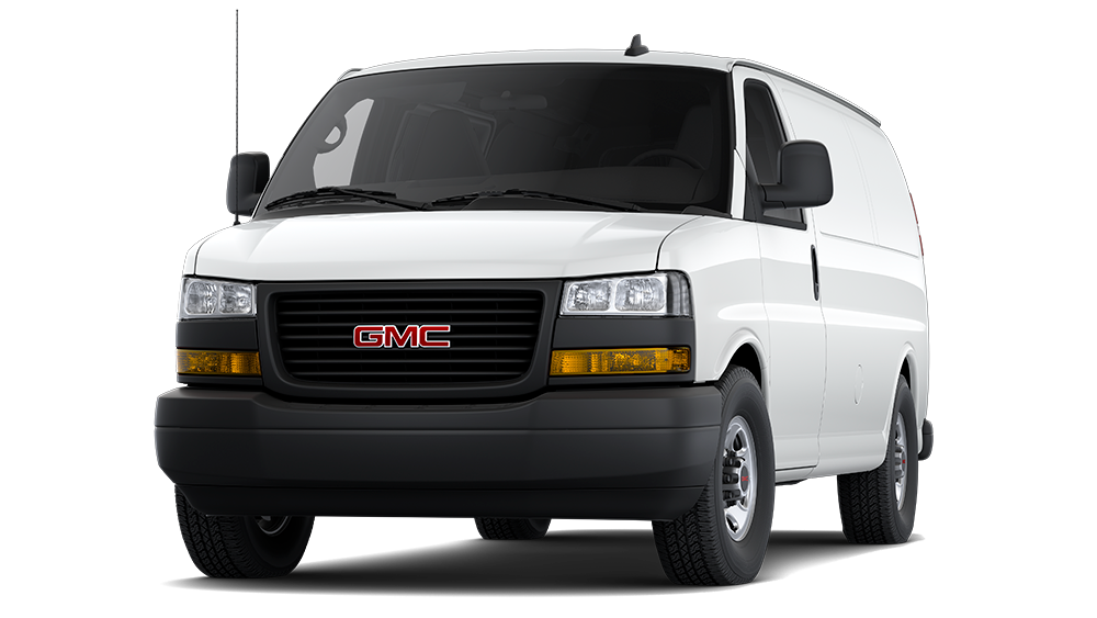 2024 GMC Savana Cargo van.