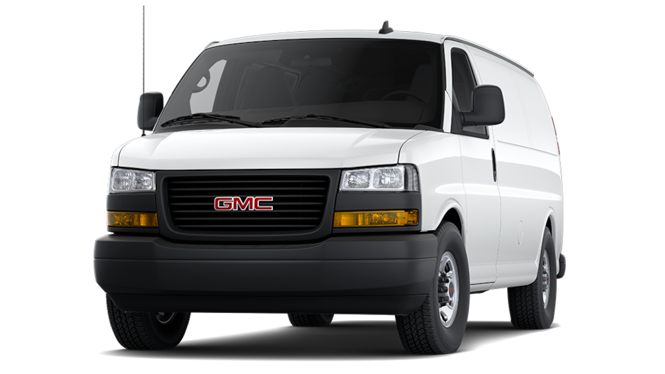 2025 GMC Savana Cargo van.